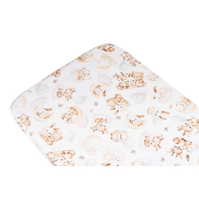 Puuvillane kummiga voodilina "Baby deer"  