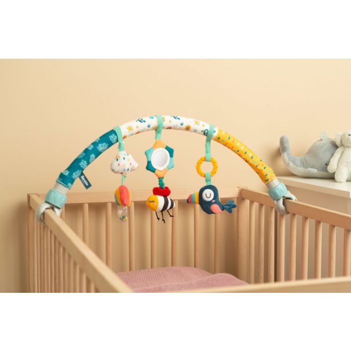 Mängukaar beebitoolile/vankrile  "RAINBOW"