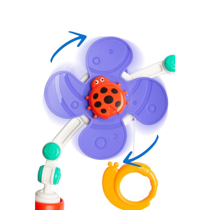 Mängukaar beebitoolile/vankrile  "Flowers"