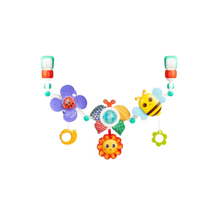 Mängukaar beebitoolile/vankrile  "Flowers"