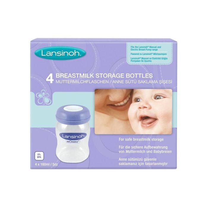 Lansinoh säilitustopsid 4 tk