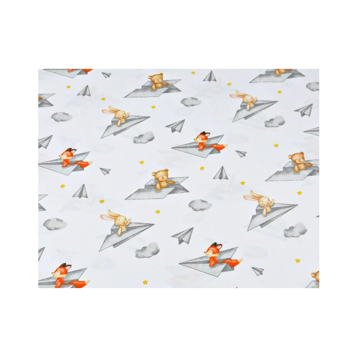 Kummiga voodilina "Cotton story" 38x80 - (saate valida värvi)