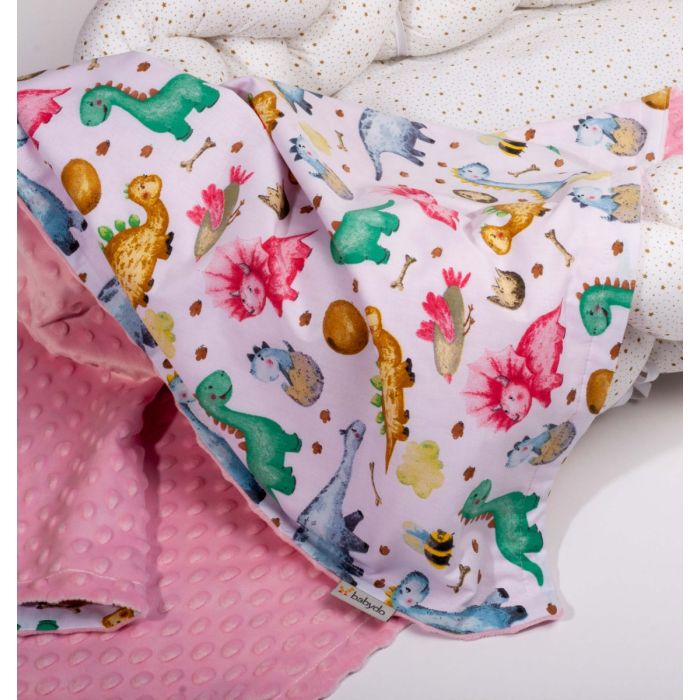 Beebitekk 100x75cm "Dino" roosa