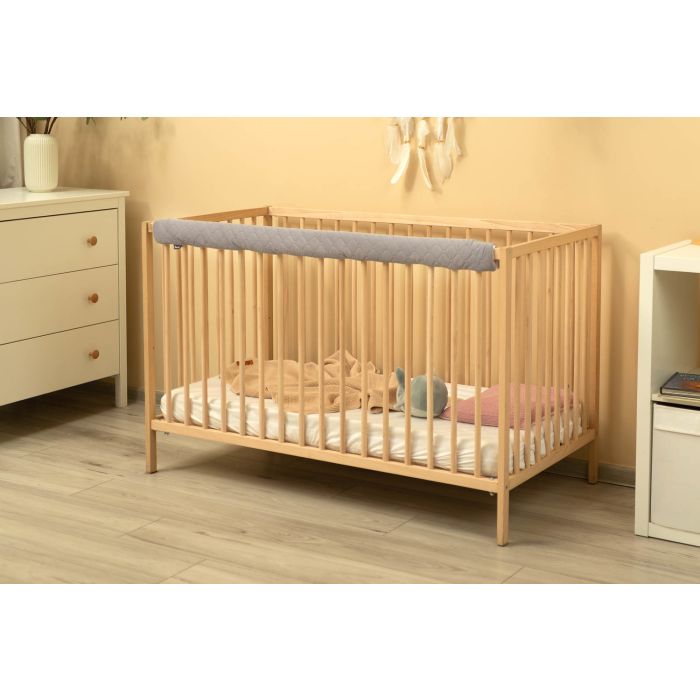 Voodipehmendus beebile  116 cm "UP Velvet grey" 