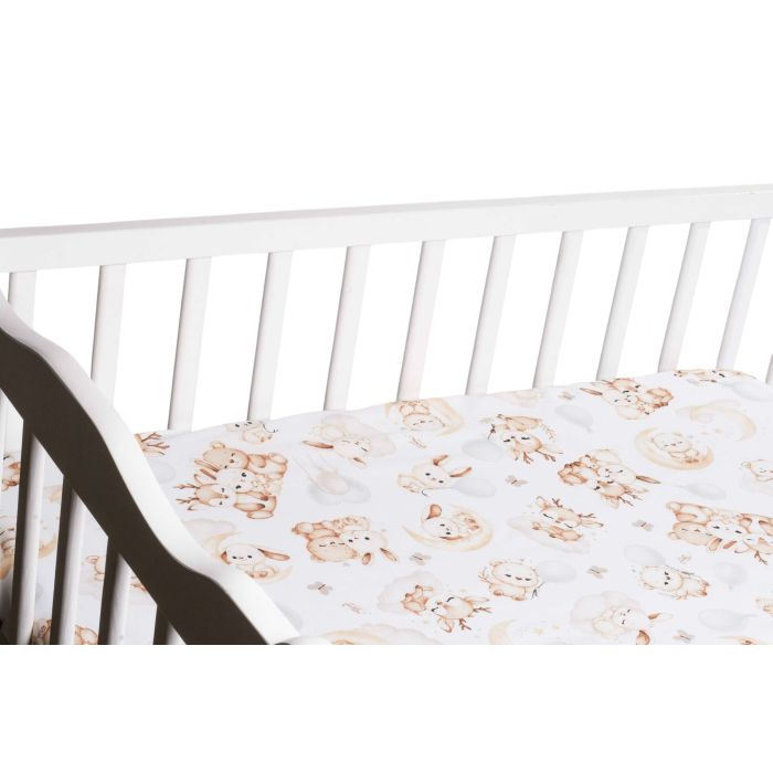 Puuvillane kummiga voodilina "Baby deer"  