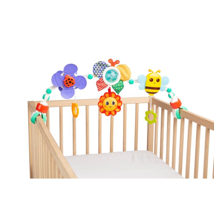 Mängukaar beebitoolile/vankrile  "Flowers"