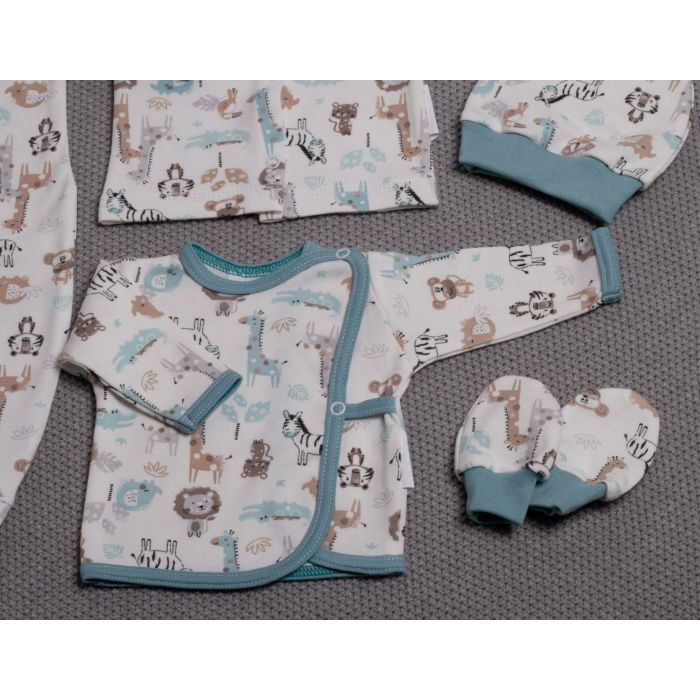 Komplekt vastsündinule 5-e osaline "Jungle iceberg" 