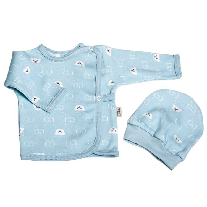 Komplekt vastsündinule 5-e osaline "Bear glamour mint"