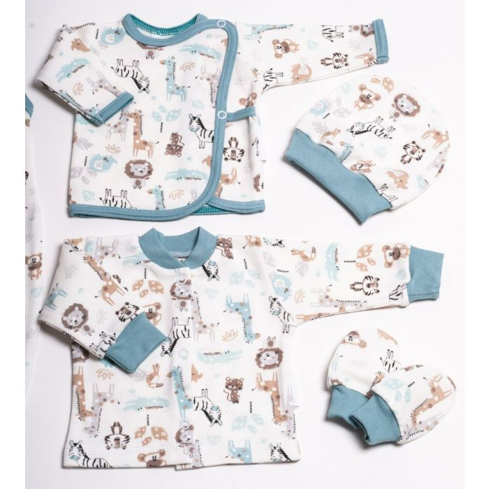 Komplekt vastsündinule 5-e osaline "Jungle iceberg" 