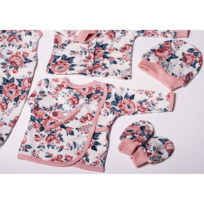 Komplekt vastsündinule 5-e osaline "Flora" 