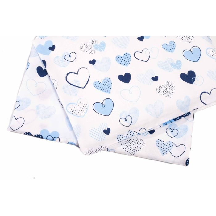 Hälli voodipesu 80x70cm "My love" sinine