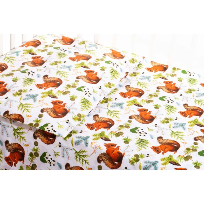 Voodipesu beebidele 135x100 "Nut lovers"  