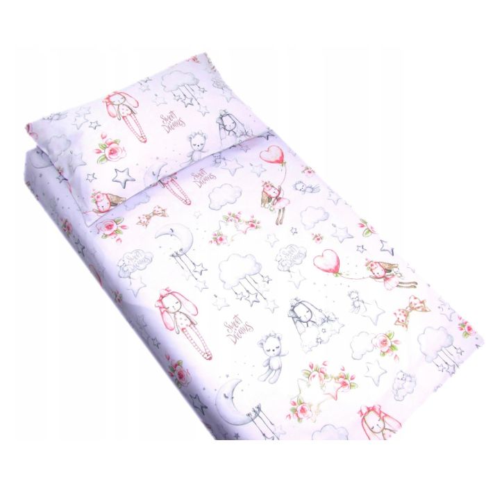 Beebi voodipesu 100x135 "Bunnies and stars" 