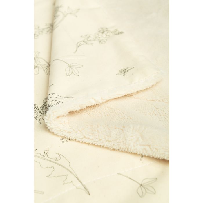 Beebi tekk  "Silky eco" 100x80 cm flora