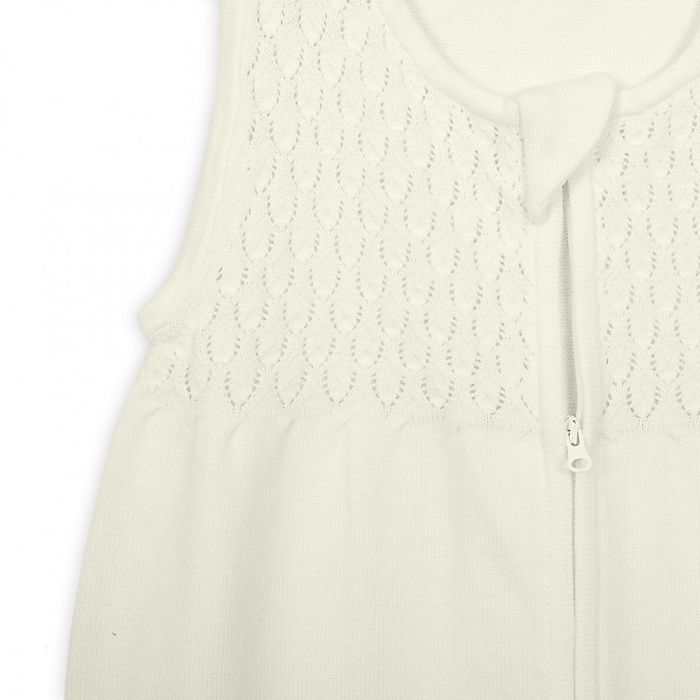 Kootud beebi magamiskott "Knitted" ecru 1.0 TOG