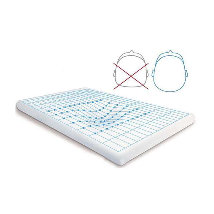 Beebipadi 46x26cm "Memory" Aloe Vera, viskoelastne 