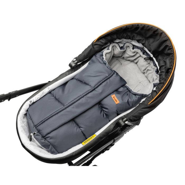 Soojakott kärusse "Combi polar" Graphite/Grey 