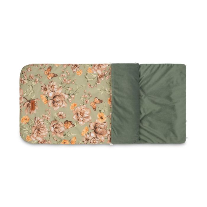 Beebi magamiskott vankrisse "Floral Green" 