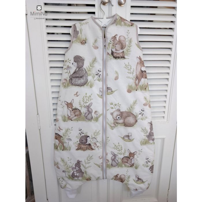 Beebi jalaosadega magamiskott "Calm forest"