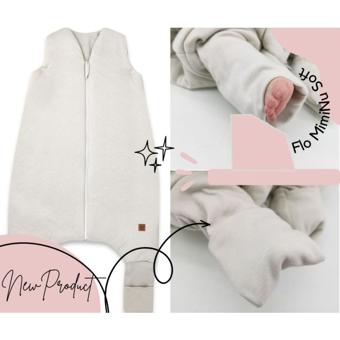 Beebi jalaosadega magamiskott "Flo beige" 2-2.5 TOG