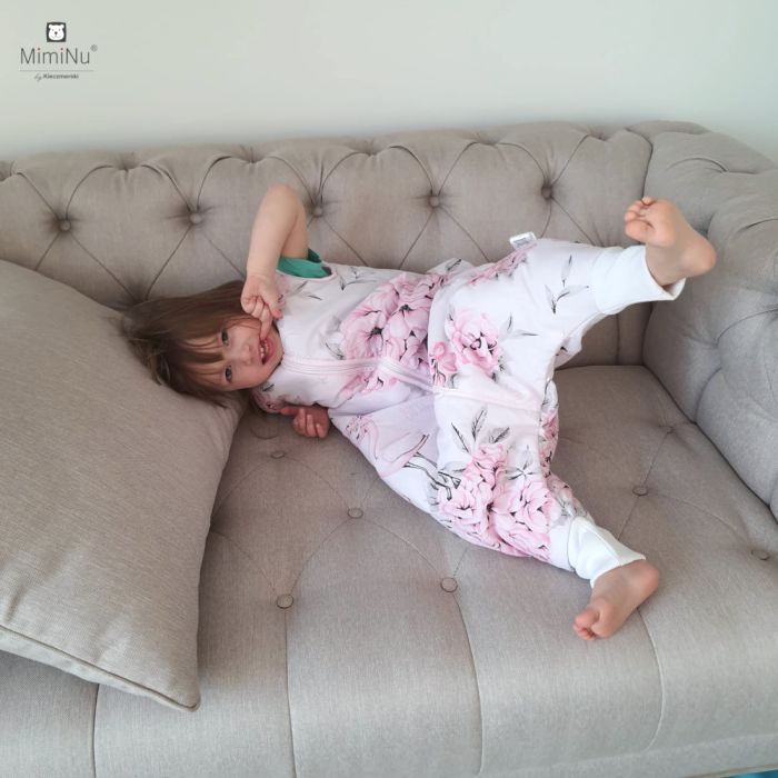 Beebi jalaosadega magamiskott "Flamingo pink" 2-2.5 TOG