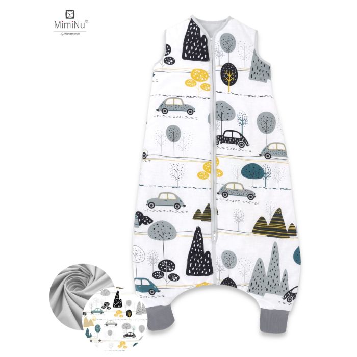 Miegmaišis kūdikiui "Car" su kojomis