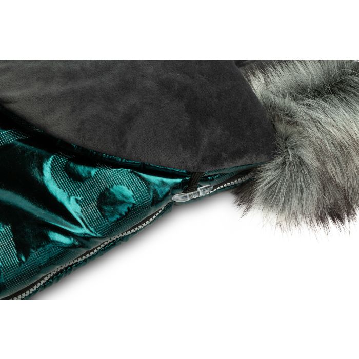 Soojakott kärusse "Aspen glamour" roheline