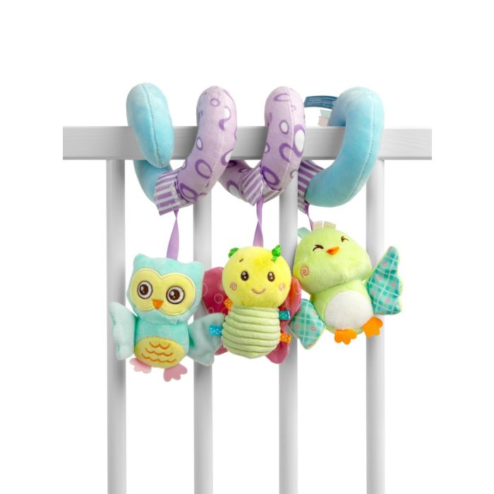 Pehmete mänguasjade spiraal "Owl" 