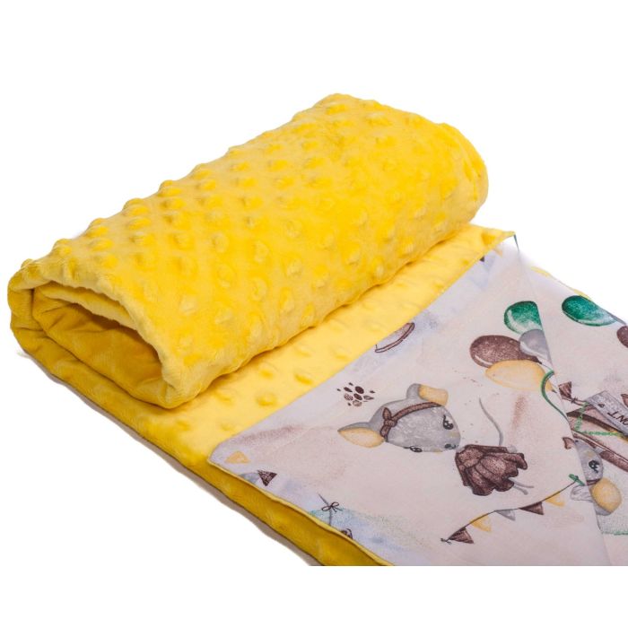 Beebitekk "Mouse" 100x75cm kollast värvi