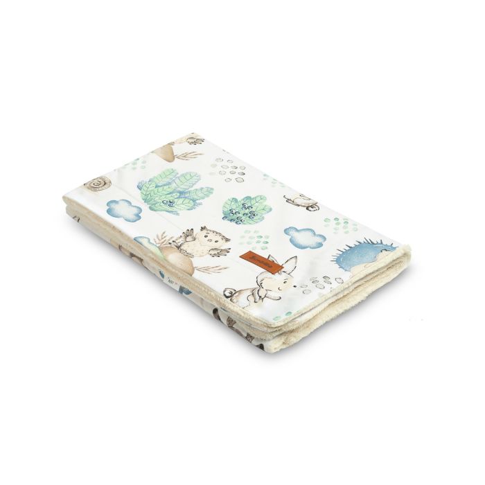 Beebi tekk  "Silky" 100x80 cm with Ulf