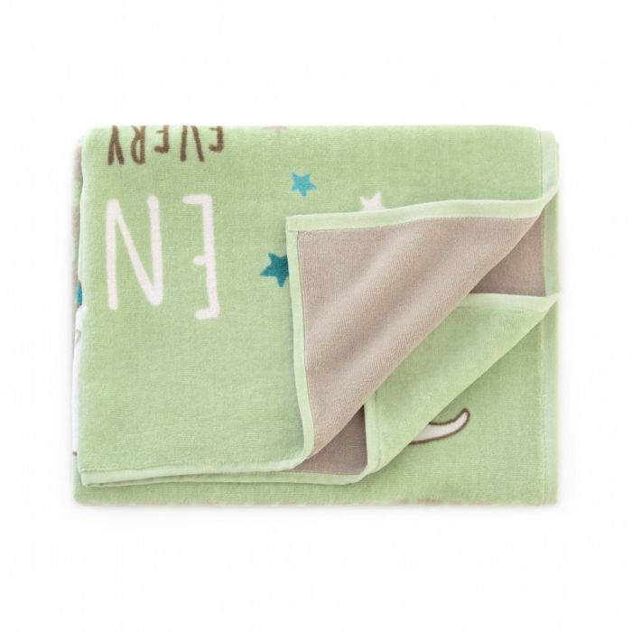 Veliuurist (kokvilna) beebi tekk  "Enjoy" 80x100 cm 