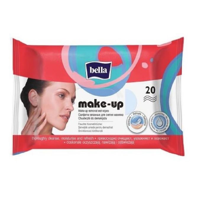 Niisked salvrätikud Bella Make up 20tk