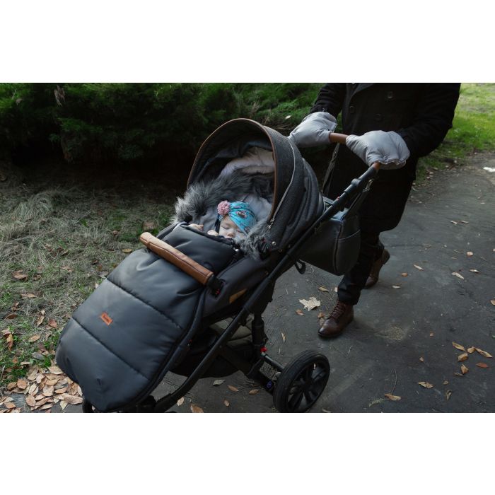 Kindad ja muhvid vankrisangele"Warm" hall