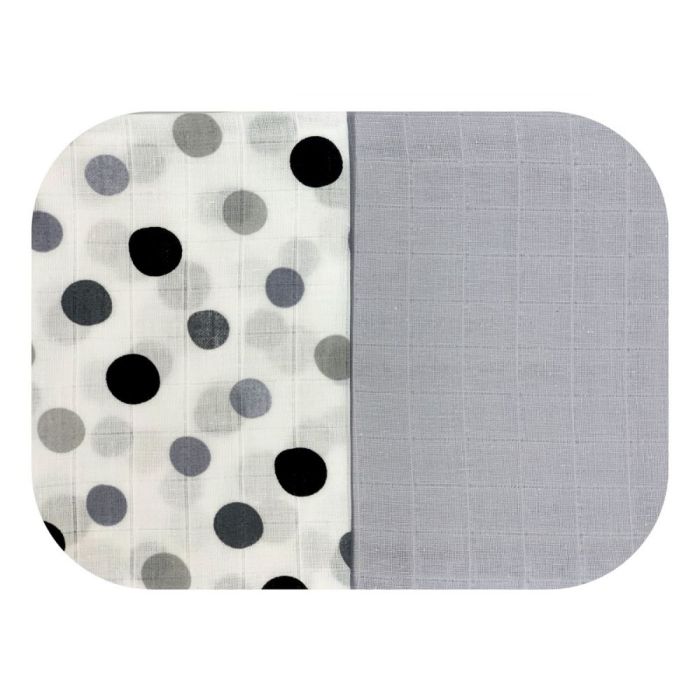 Musliinist lapid "Dots" 60x80 3 tk