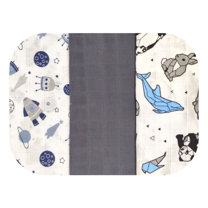 Musliinist lapid "Cosmos" 60x80 3 tk