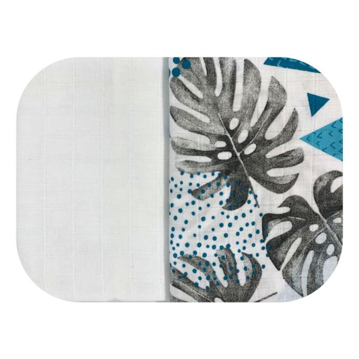 Musliinist lapid "In blue" 60x80 3 tk