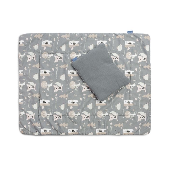 Musliin ja puuvillane beebitekk "Friends" hall 