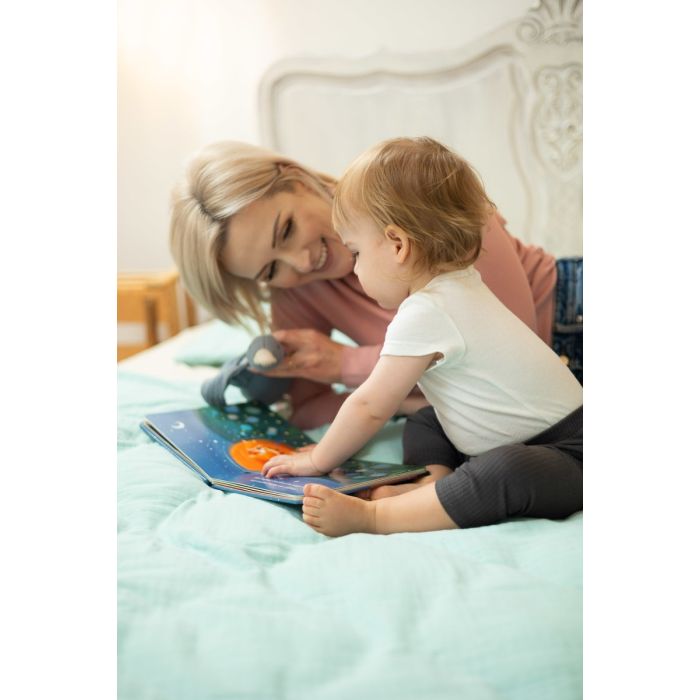 Musliinist beebi voodipesu komplekt 135x100 "Soft mint" 