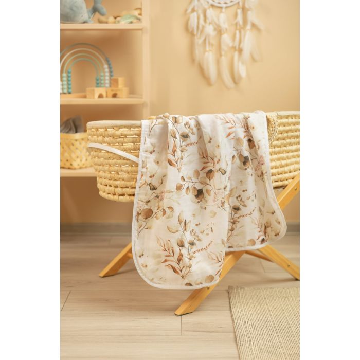 Musliin beebitekk "Cotton" 80x100 cm 