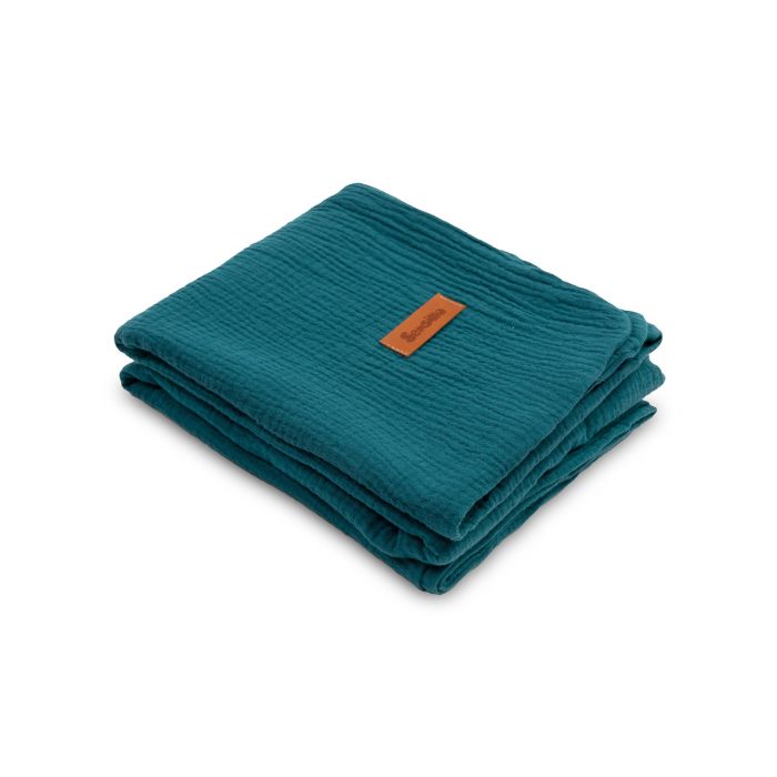 Musliin beebitekk "Vittoria ocean" 75x100 cm 