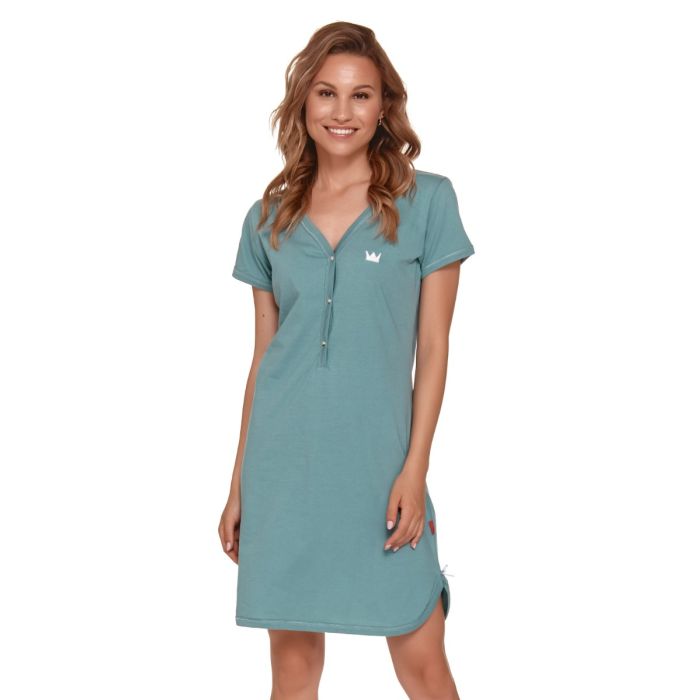 Puuvillane öösärk rasedatele naistele "Crown" mineral