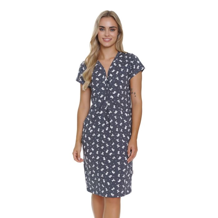 Puuvillane öösärk rasedatele naistele  "Lovely" teddy