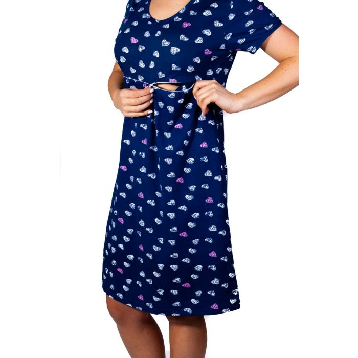 Puuvillane öösärk rasedatele naistele "You R Lovely"