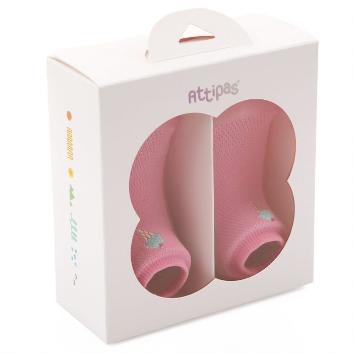 Beebi kingad Attipas "Cool summer" pink