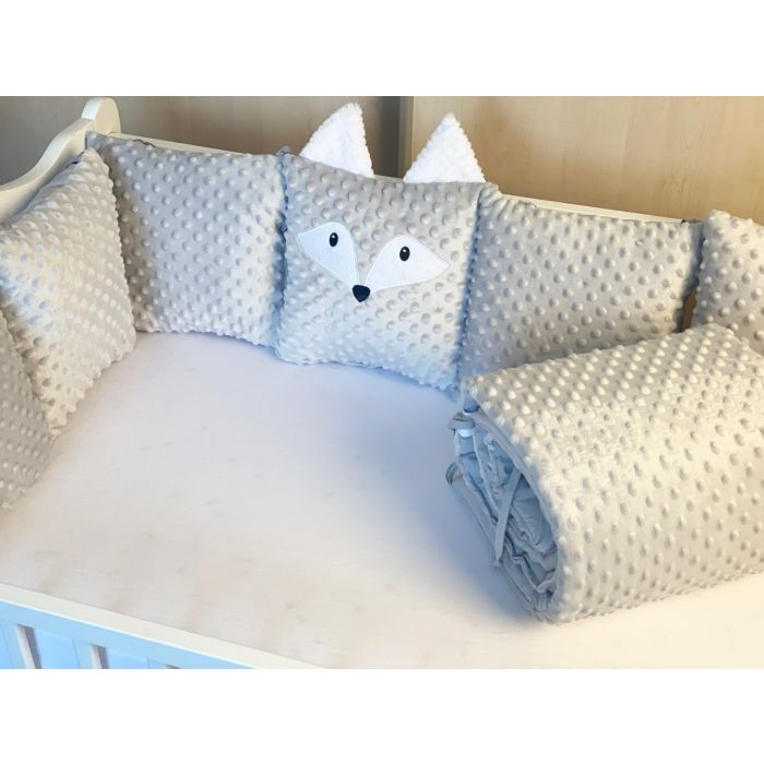 Voodipehmendus 6-padjaga 180 cm  "Cosy clouds" koos rebasega