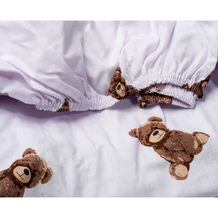 Puuvillane kummiga voodilina 60x120 cm "Markus" 