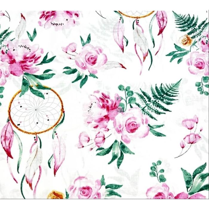 Kummiga voodilina "Cotton story" 38x80 - (saate valida värvi)