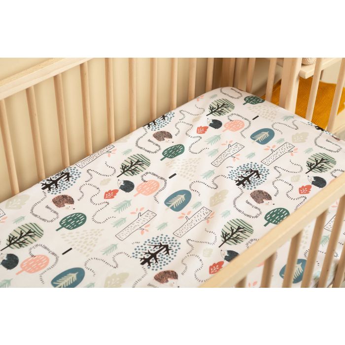 Puuvillane kummiga voodilina 60x120 cm "Archie" 