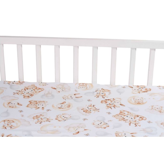 Puuvillane kummiga voodilina "Baby deer"  