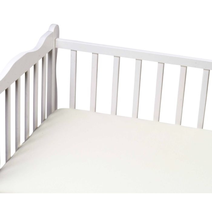 Puuvillane kummiga voodilina "Baby yellow"